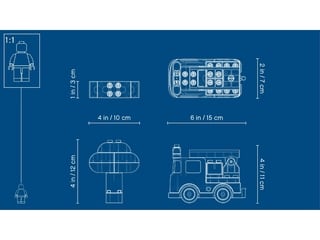 LEGO® DUPLO® Fire Truck Set
