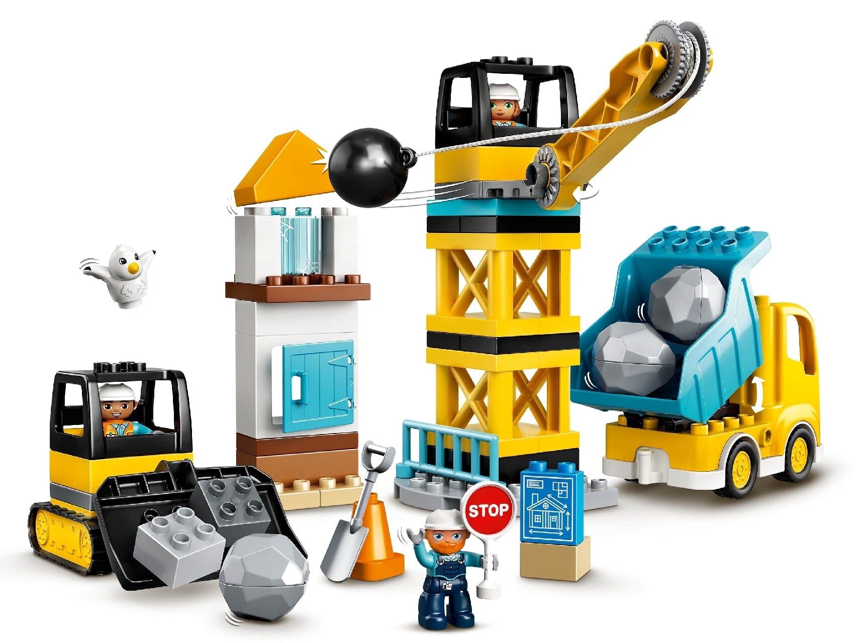 LEGO® DUPLO® Wrecking Ball Demolition