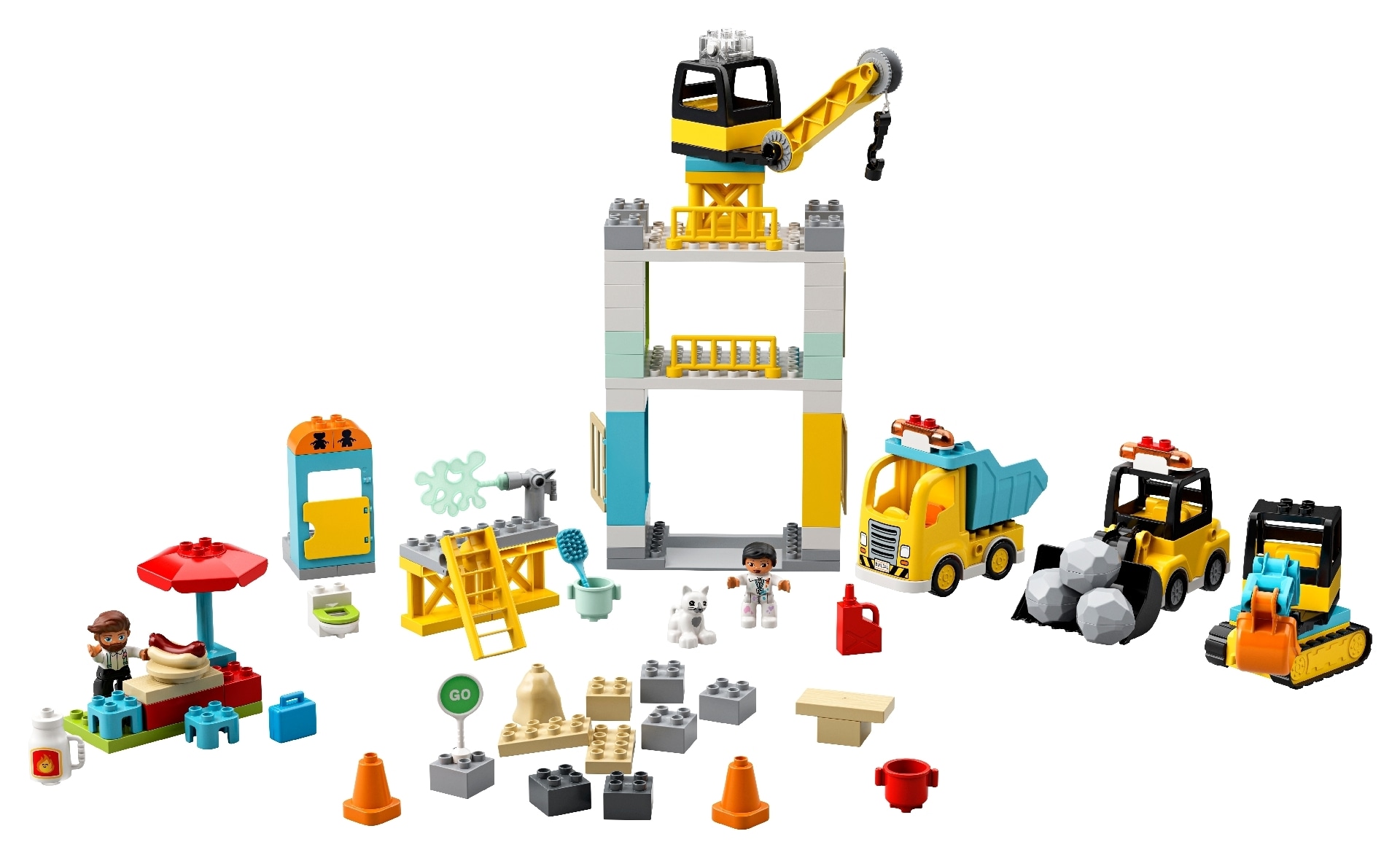 LEGO® DUPLO® Tower Crane & Construction