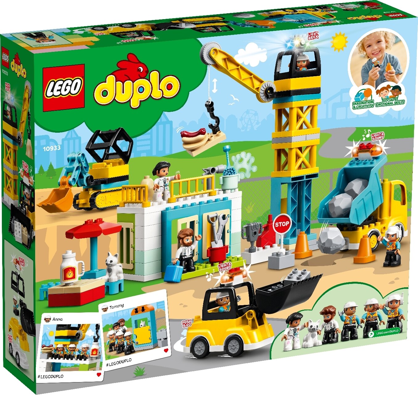 LEGO® DUPLO® Tower Crane & Construction
