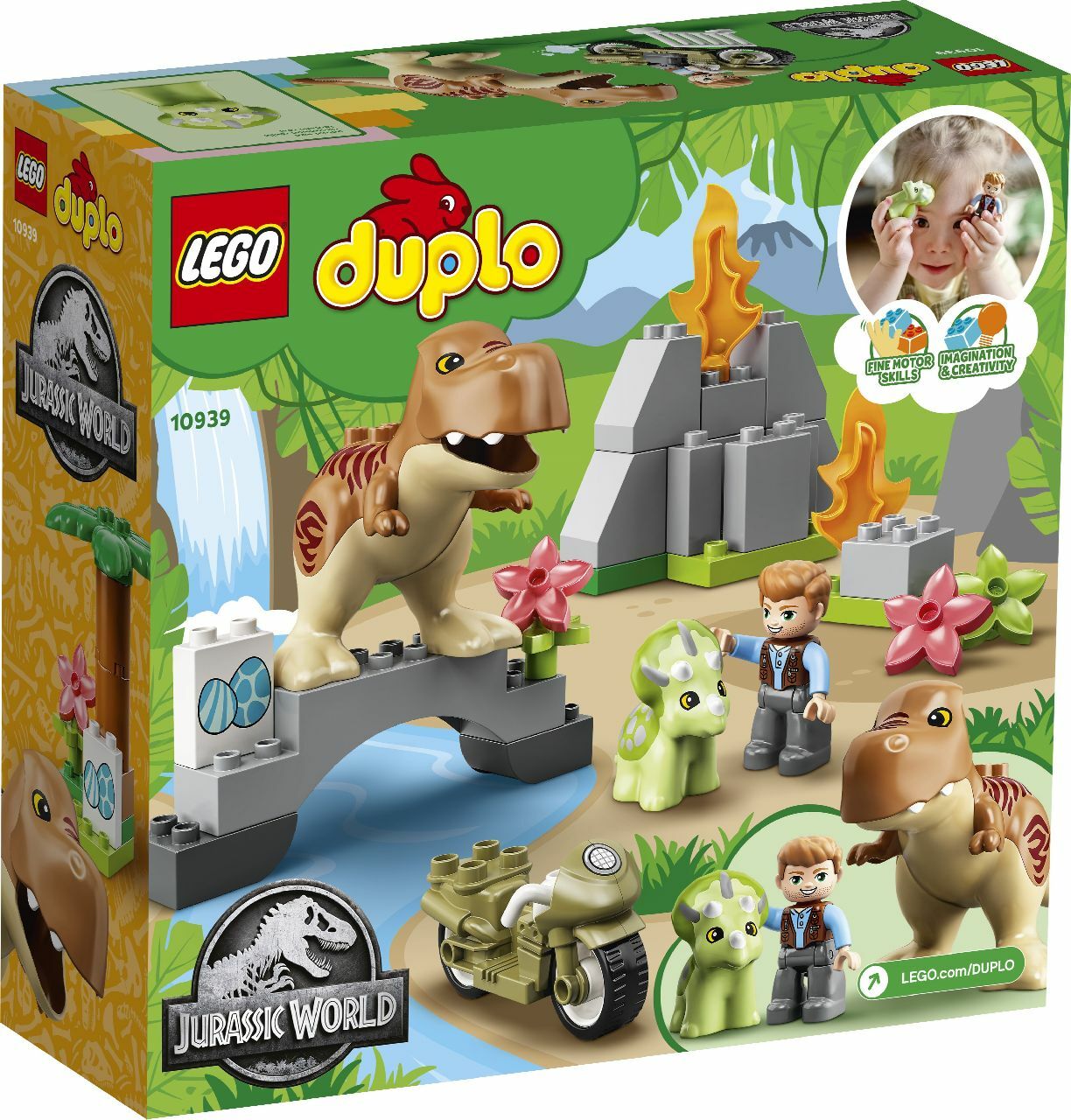 LEGO® T. rex and Triceratops Dinosaur Breakout