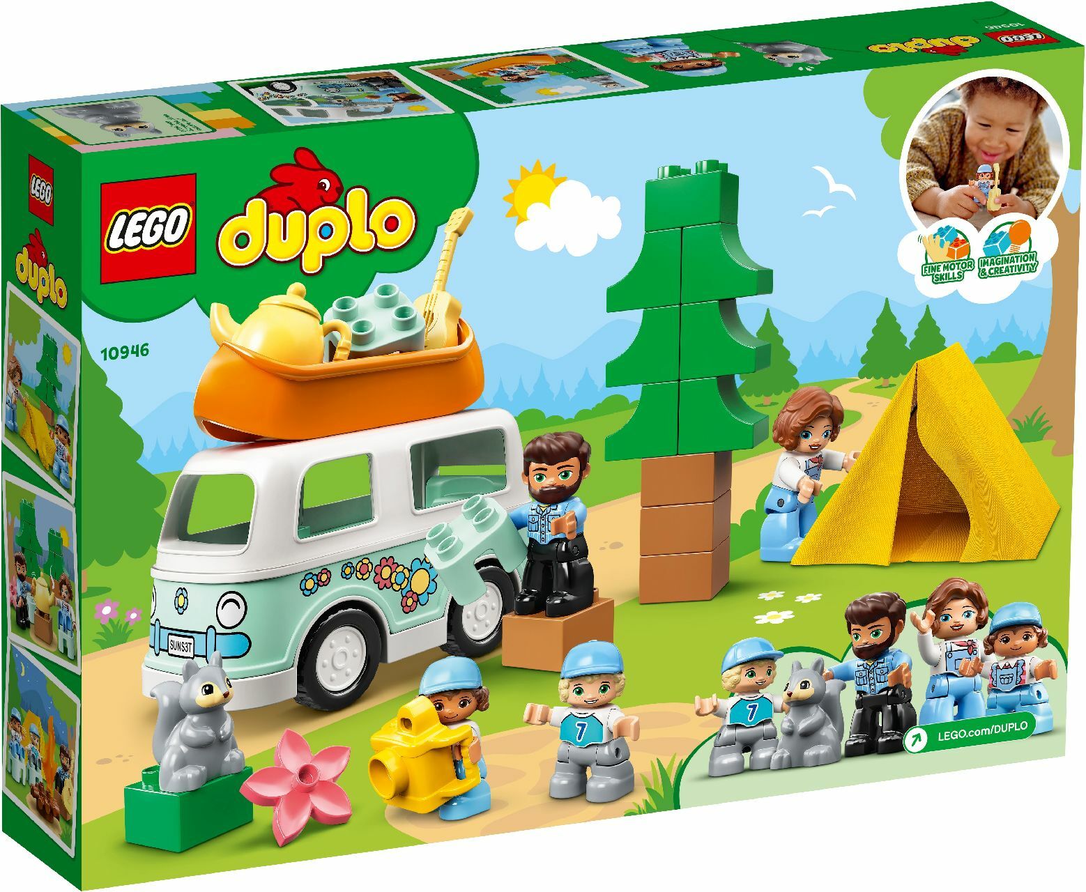LEGO® Family Camping Van Adventure
