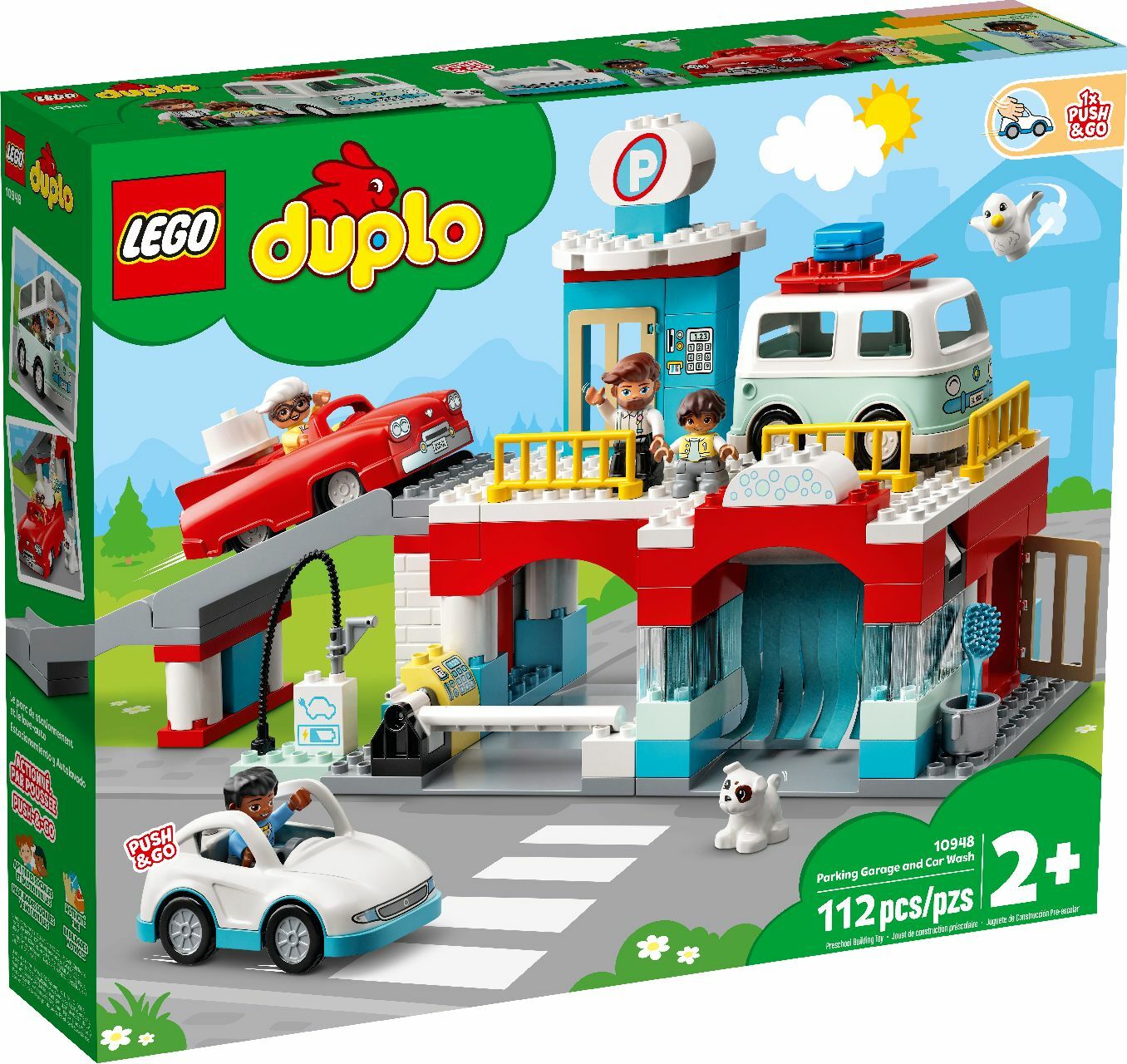 LEGO® Parking Garage and Car Wash