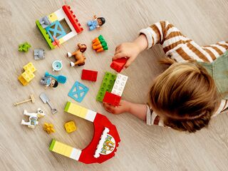 LEGO® DUPLO® Horse Stable and Pony Care