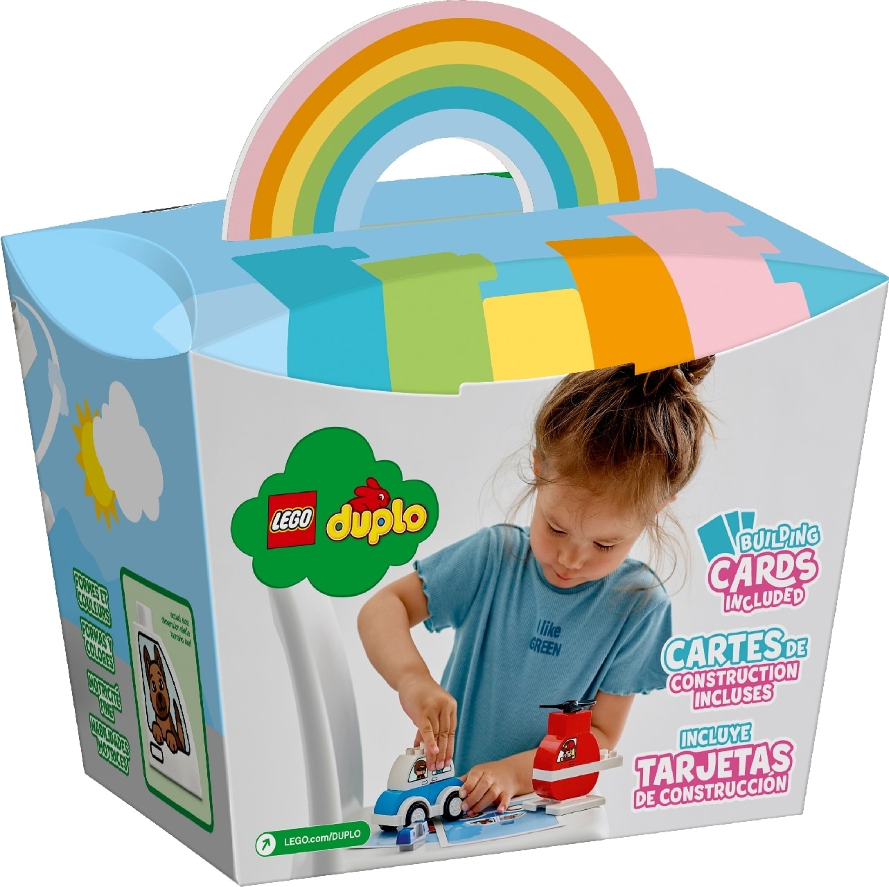 LEGO® DUPLO® Fire Helicopter & Police Car