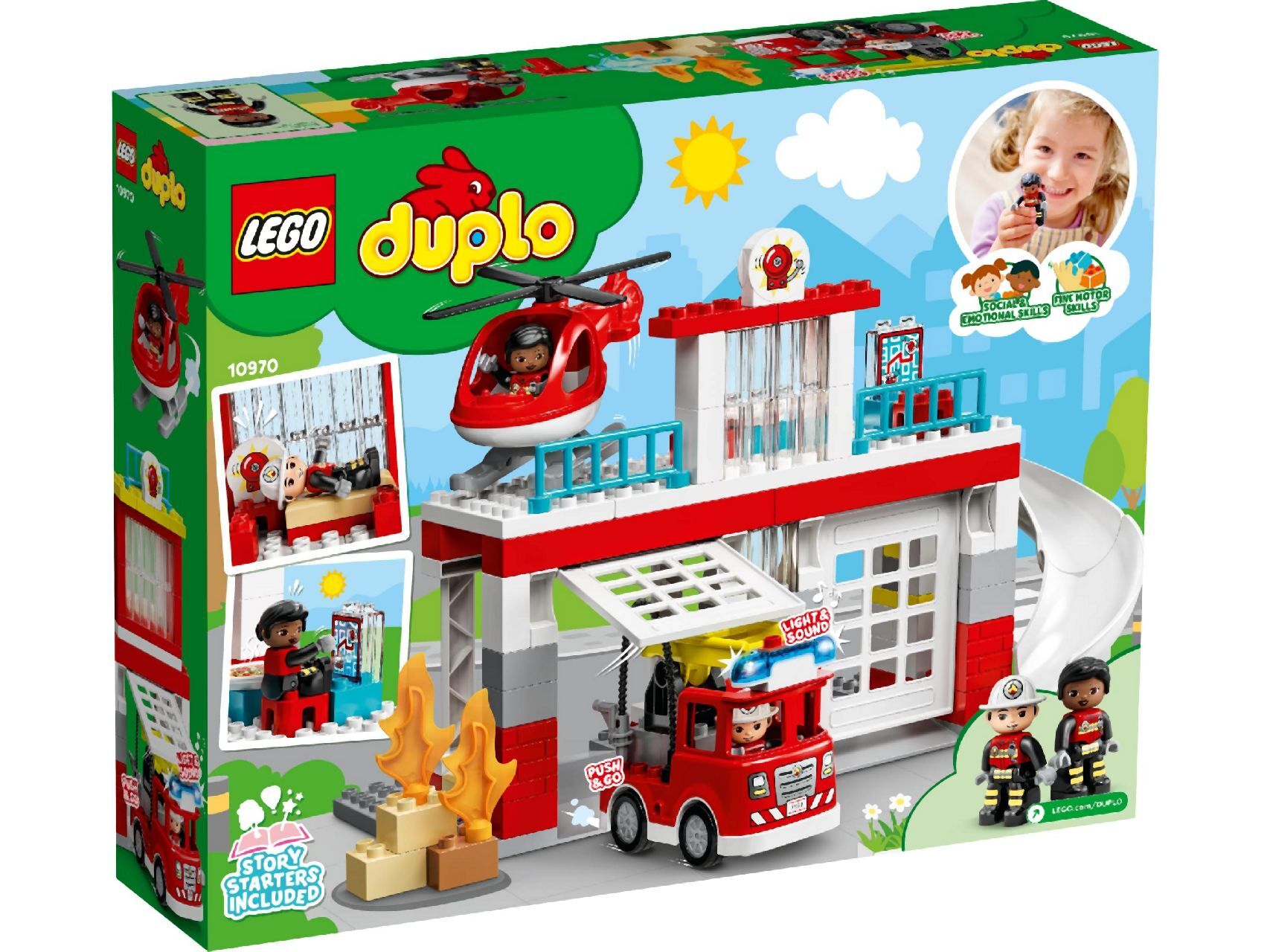 LEGO® Fire Station & Helicopter