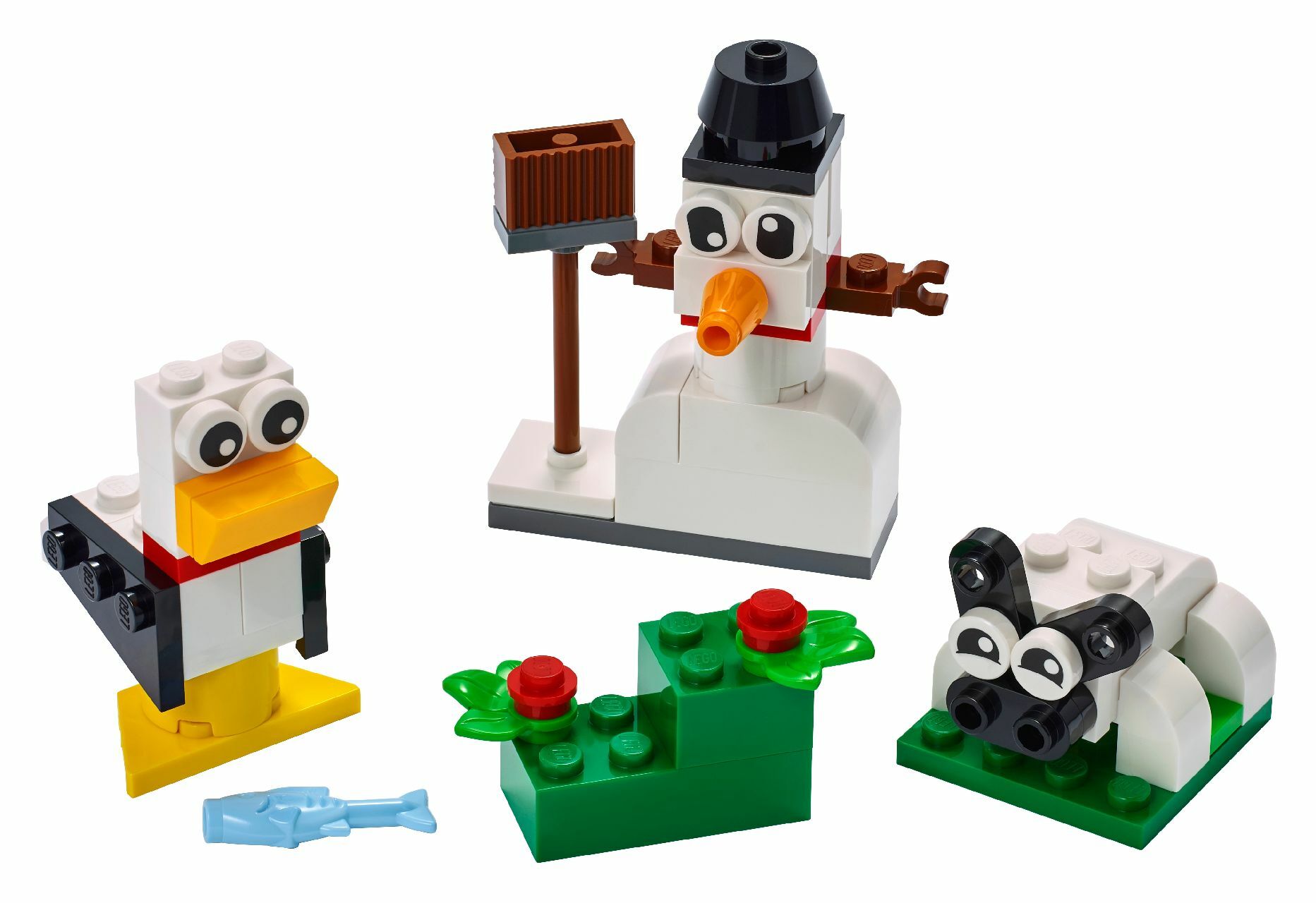 LEGO® Classic Creative White Bricks
