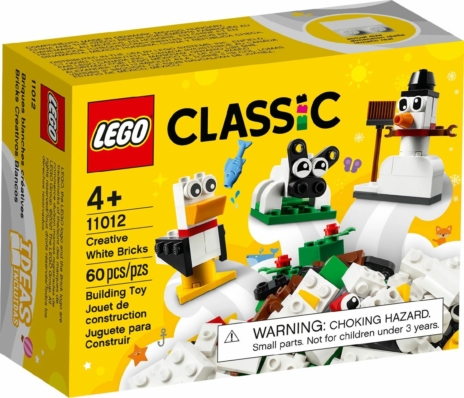 LEGO® Classic Creative White Bricks