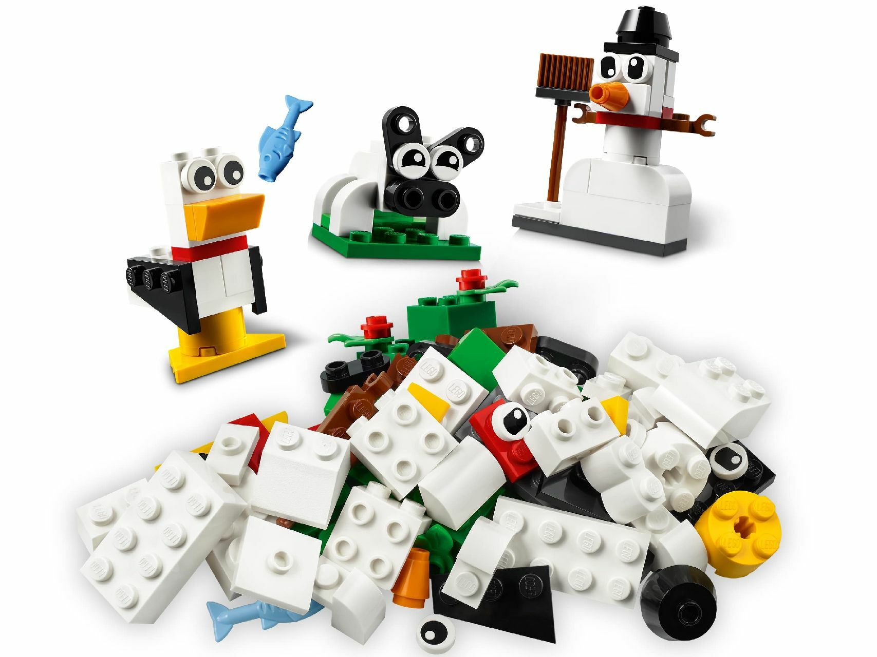 LEGO® Classic Creative White Bricks