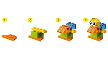LEGO® Classic Creative Transparent Bricks