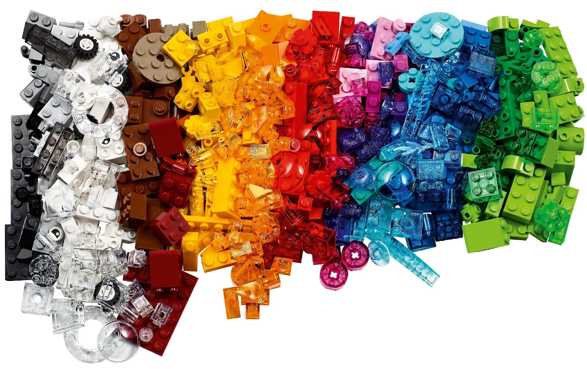 LEGO® Classic Creative Transparent Bricks
