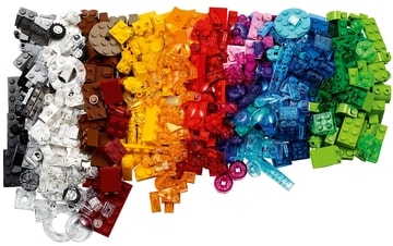 LEGO® Classic Creative Transparent Bricks