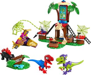 LEGO® Spidey and Gobby's Raptor Battle at Tree House HQ