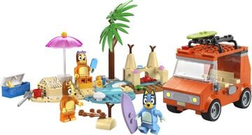 LEGO® Bluey's Beach & Family Car Trip