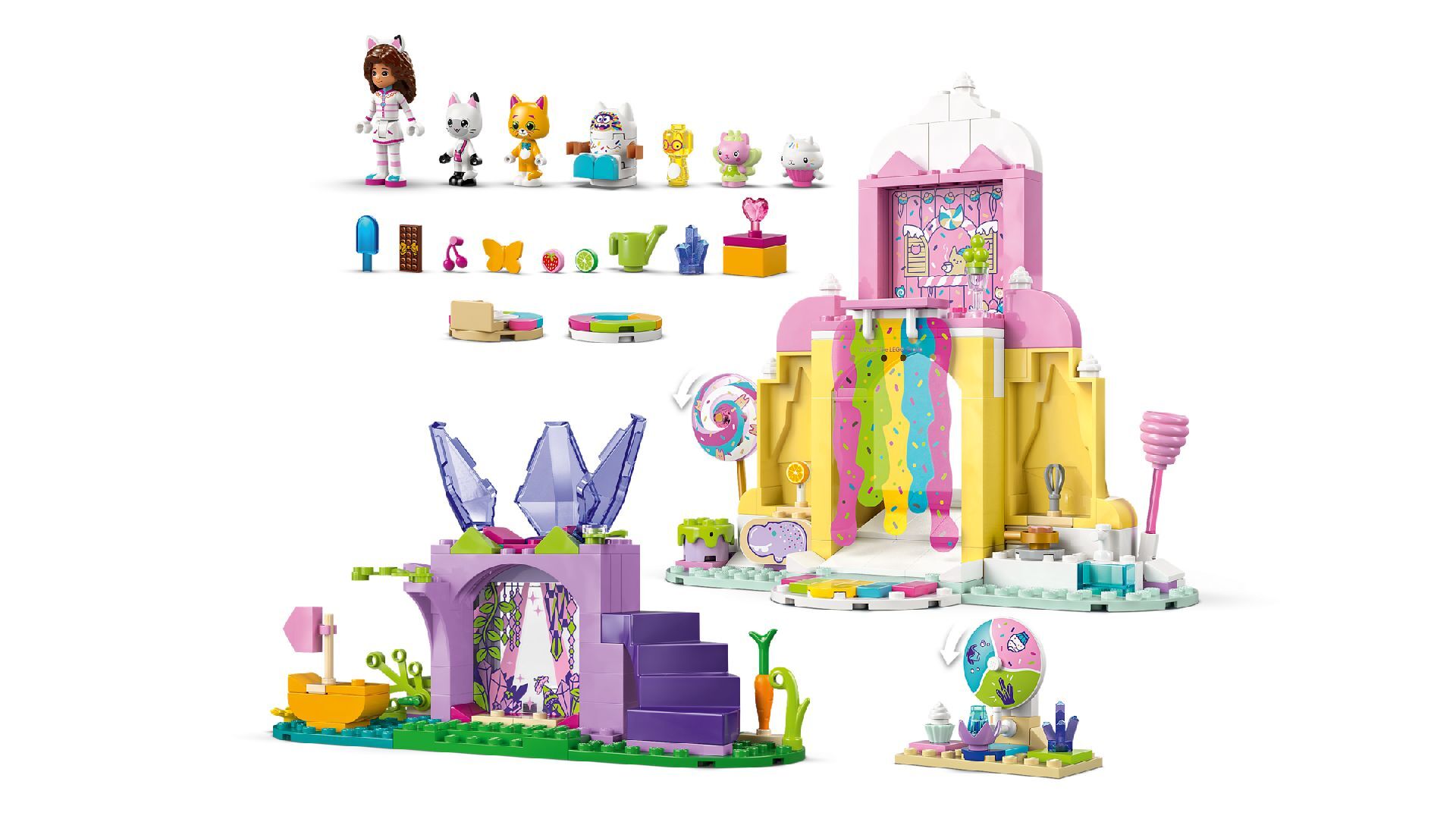 LEGO® Sweet Treat Mountain & Kitty Garden