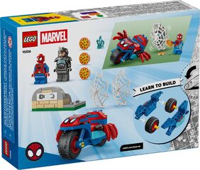 LEGO® Spidey on his Motorcycle vs. Rhino