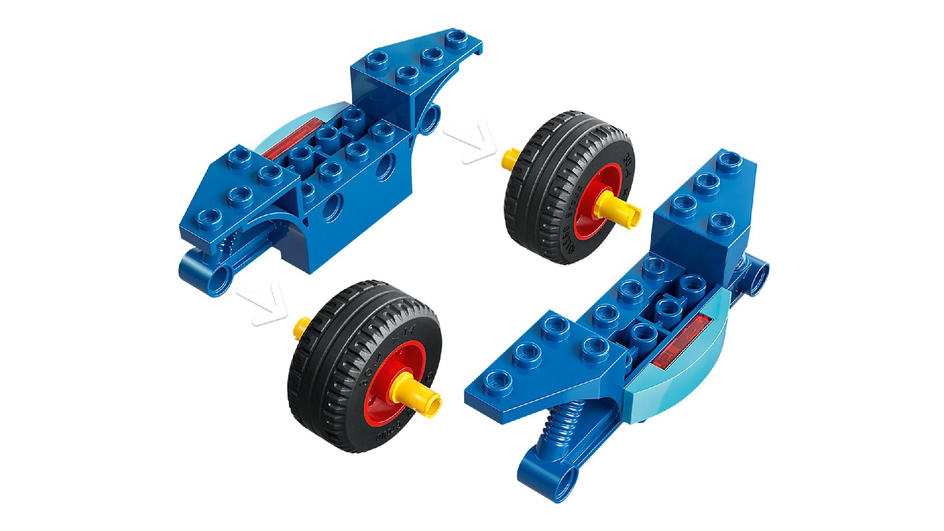 LEGO® Spidey on his Motorcycle vs. Rhino