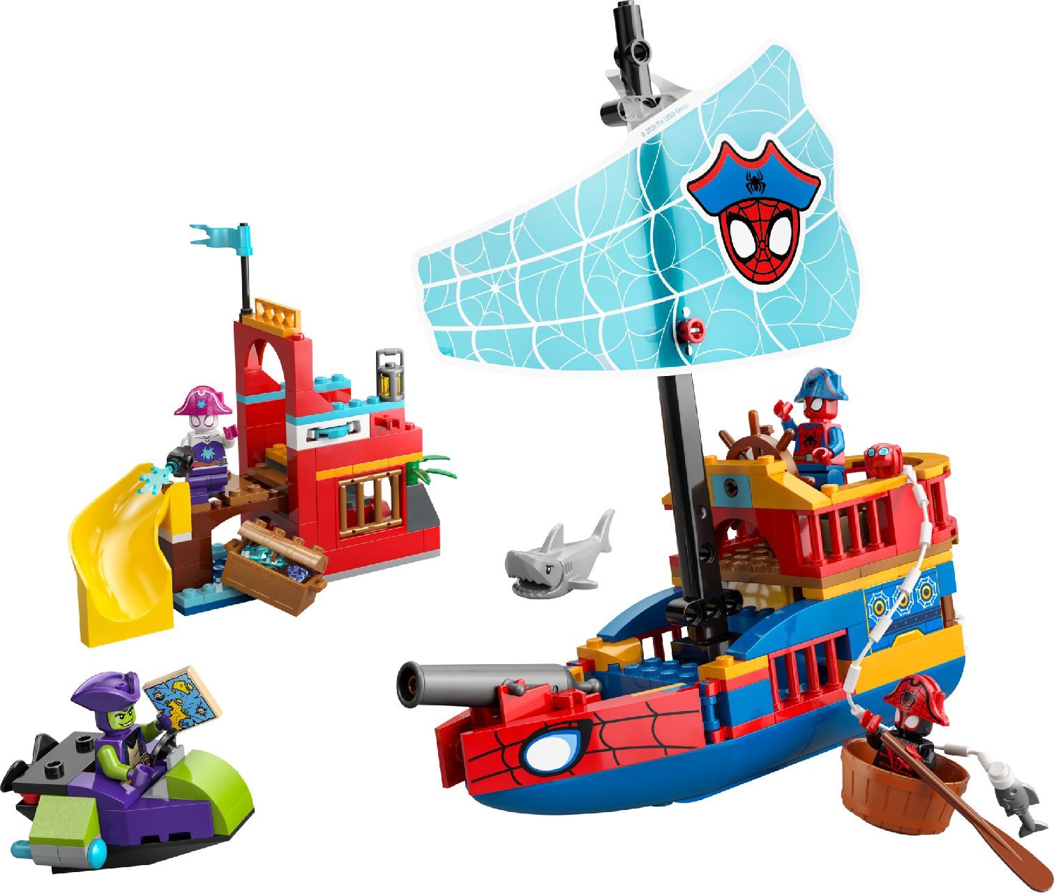 LEGO® Team Spidey Pirate Ship
