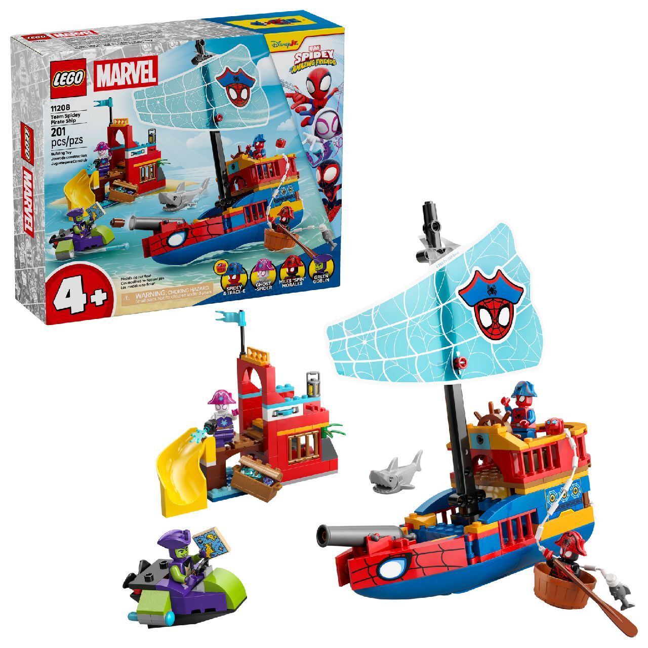LEGO® Team Spidey Pirate Ship