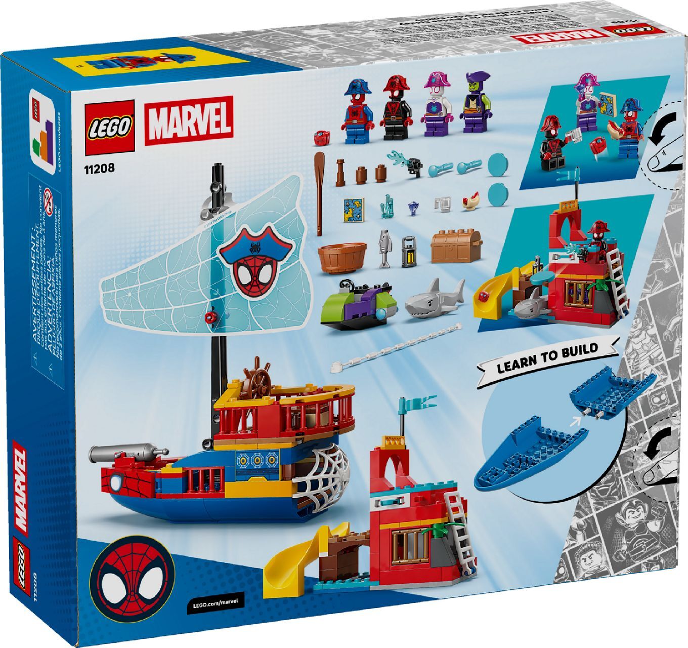 LEGO® Team Spidey Pirate Ship