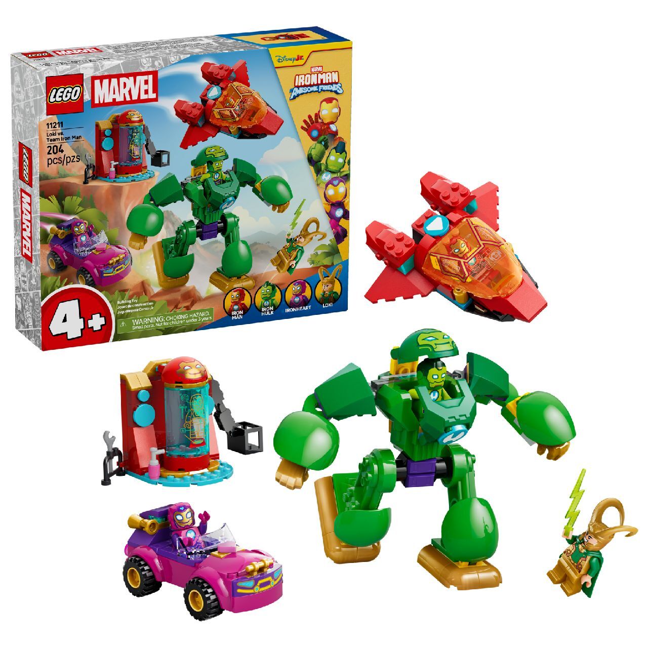 LEGO® Loki vs. Team Iron Man