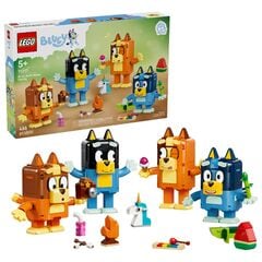 LEGO® Brick-Built Bluey Family