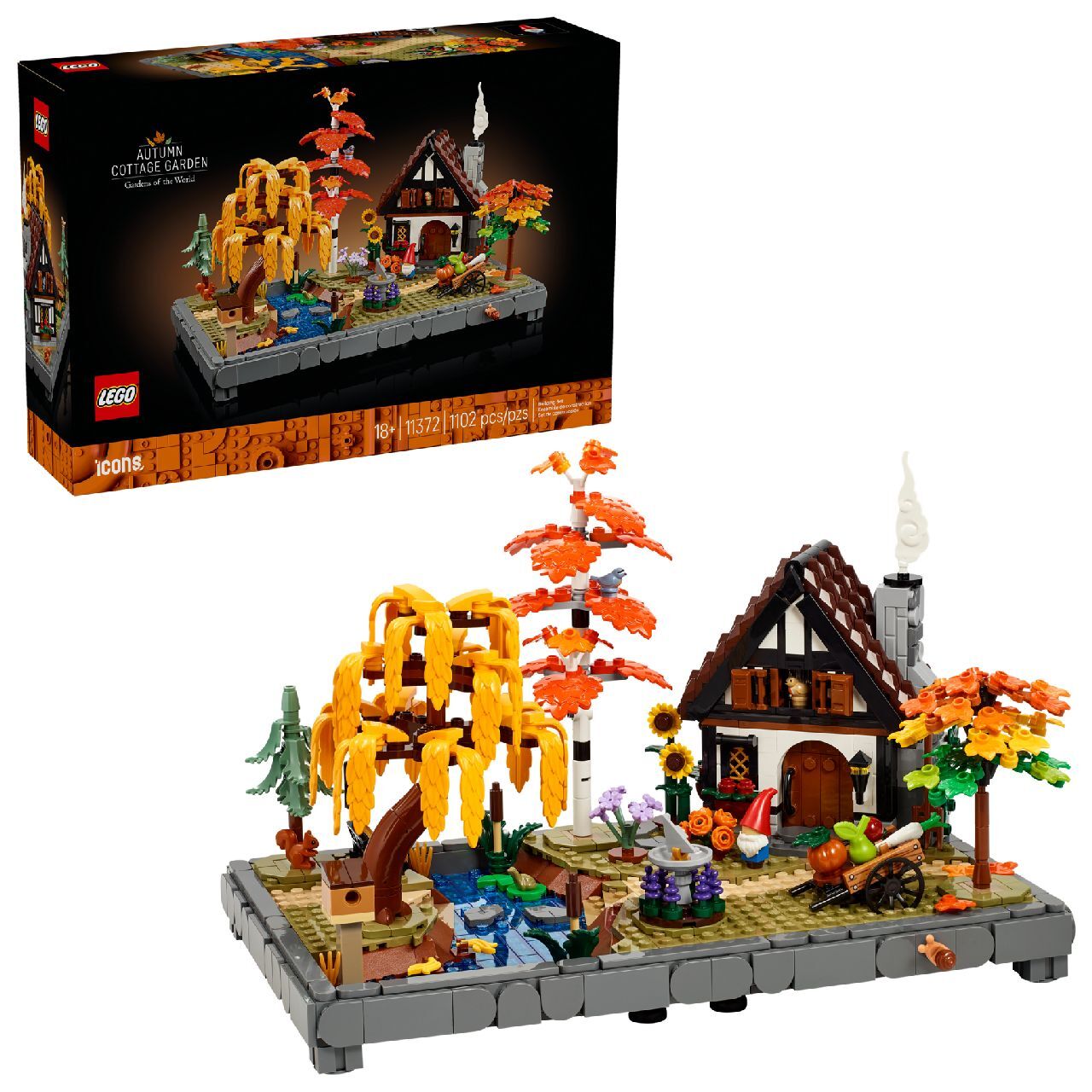 LEGO® Autumn Cottage Garden