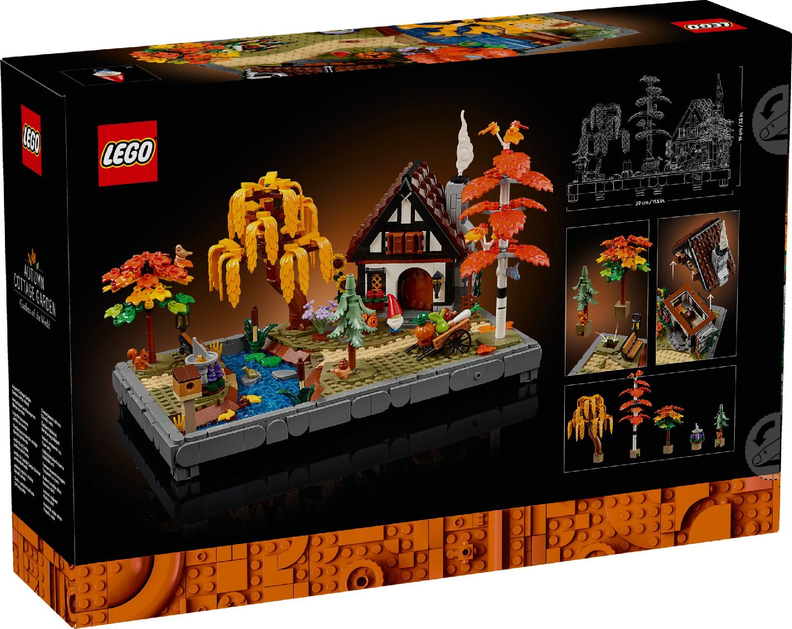 LEGO® Autumn Cottage Garden