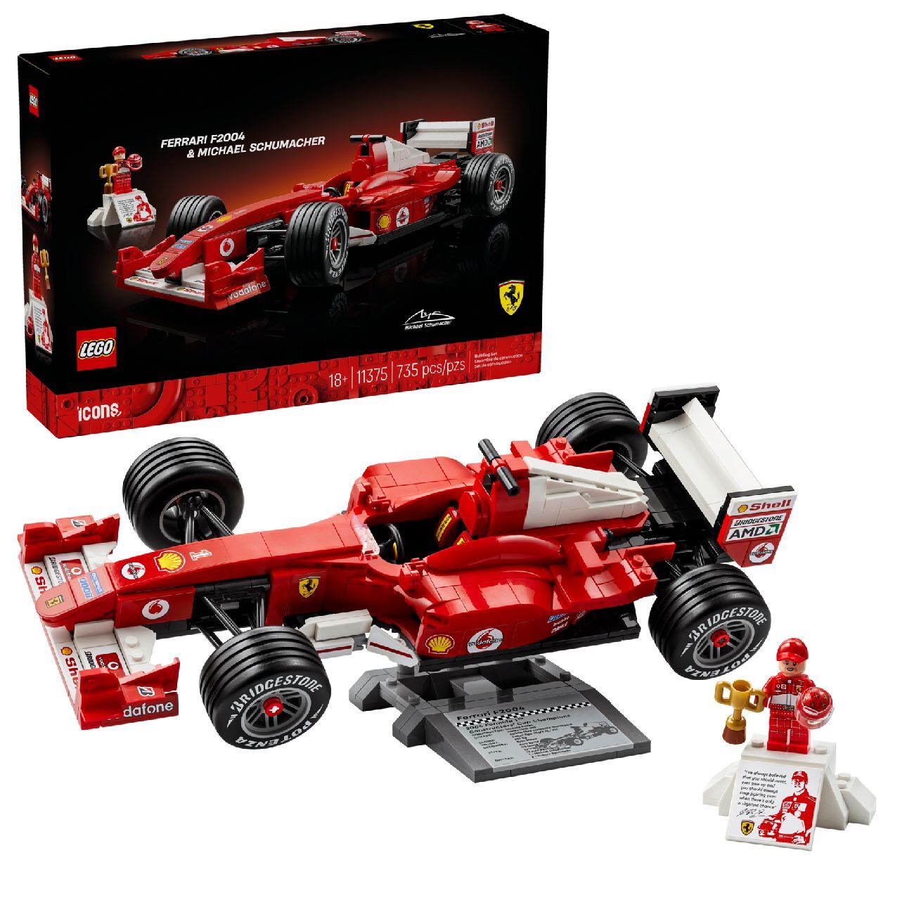 LEGO® Ferrari F2004 & Michael Schumacher