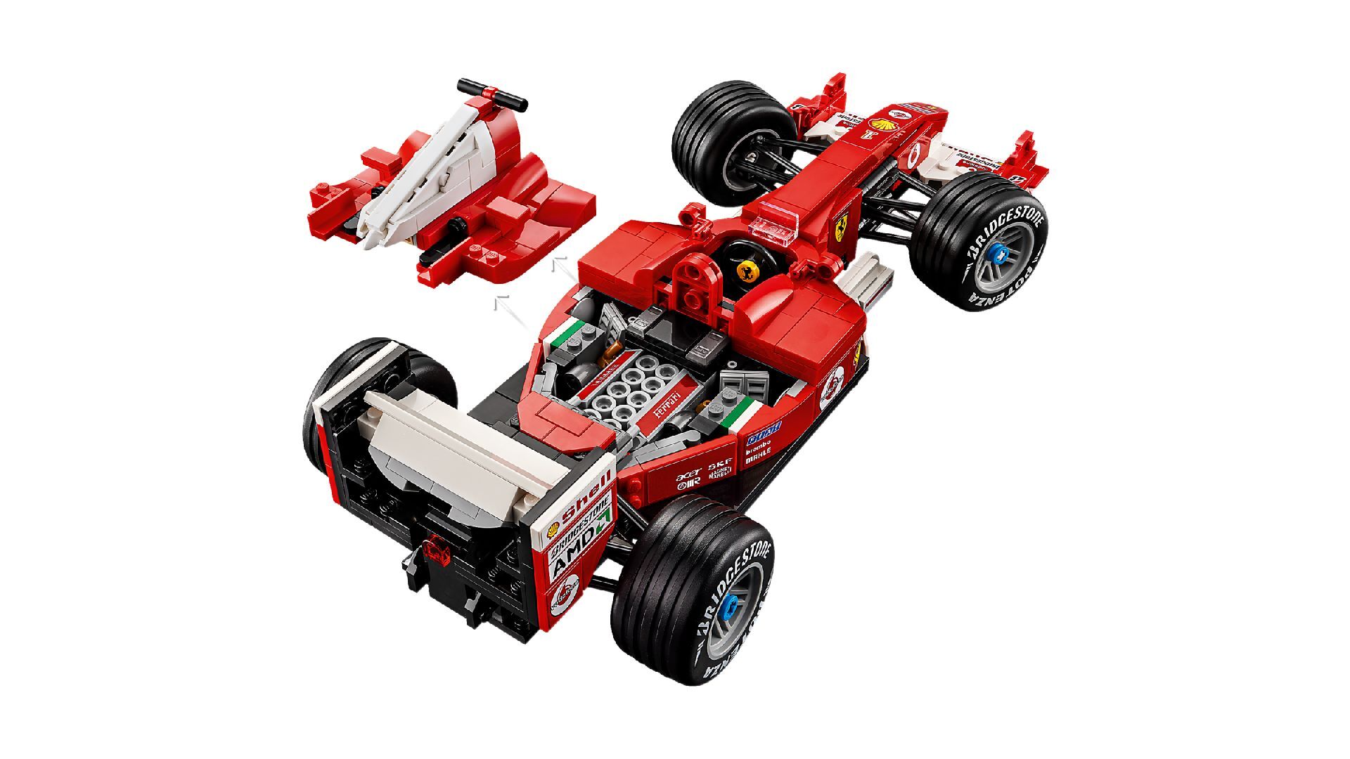 LEGO® Ferrari F2004 & Michael Schumacher