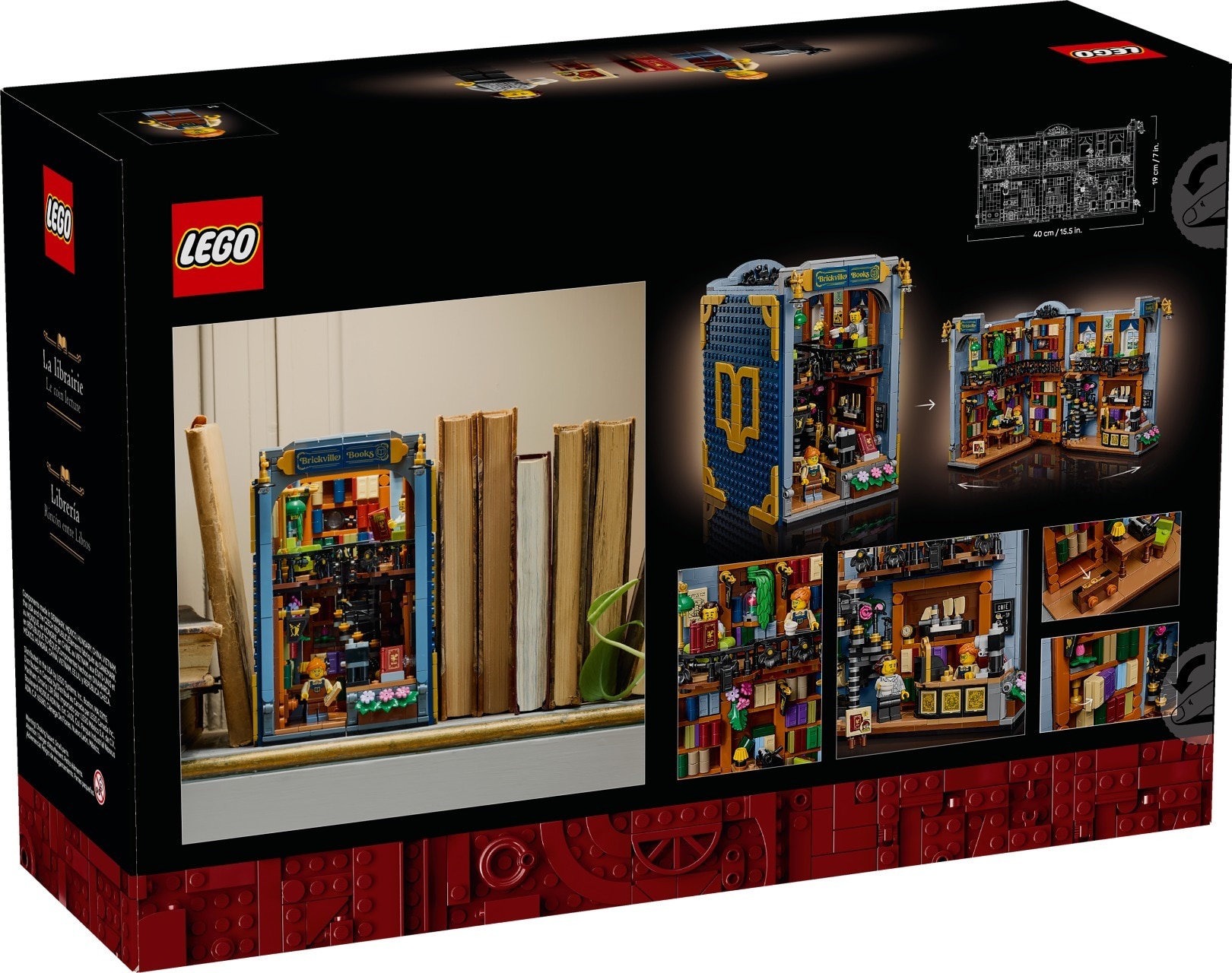 LEGO® Bookstore: Book Nook