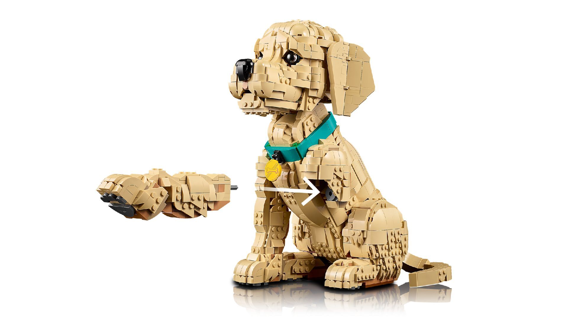 LEGO® Golden Retriever Puppy