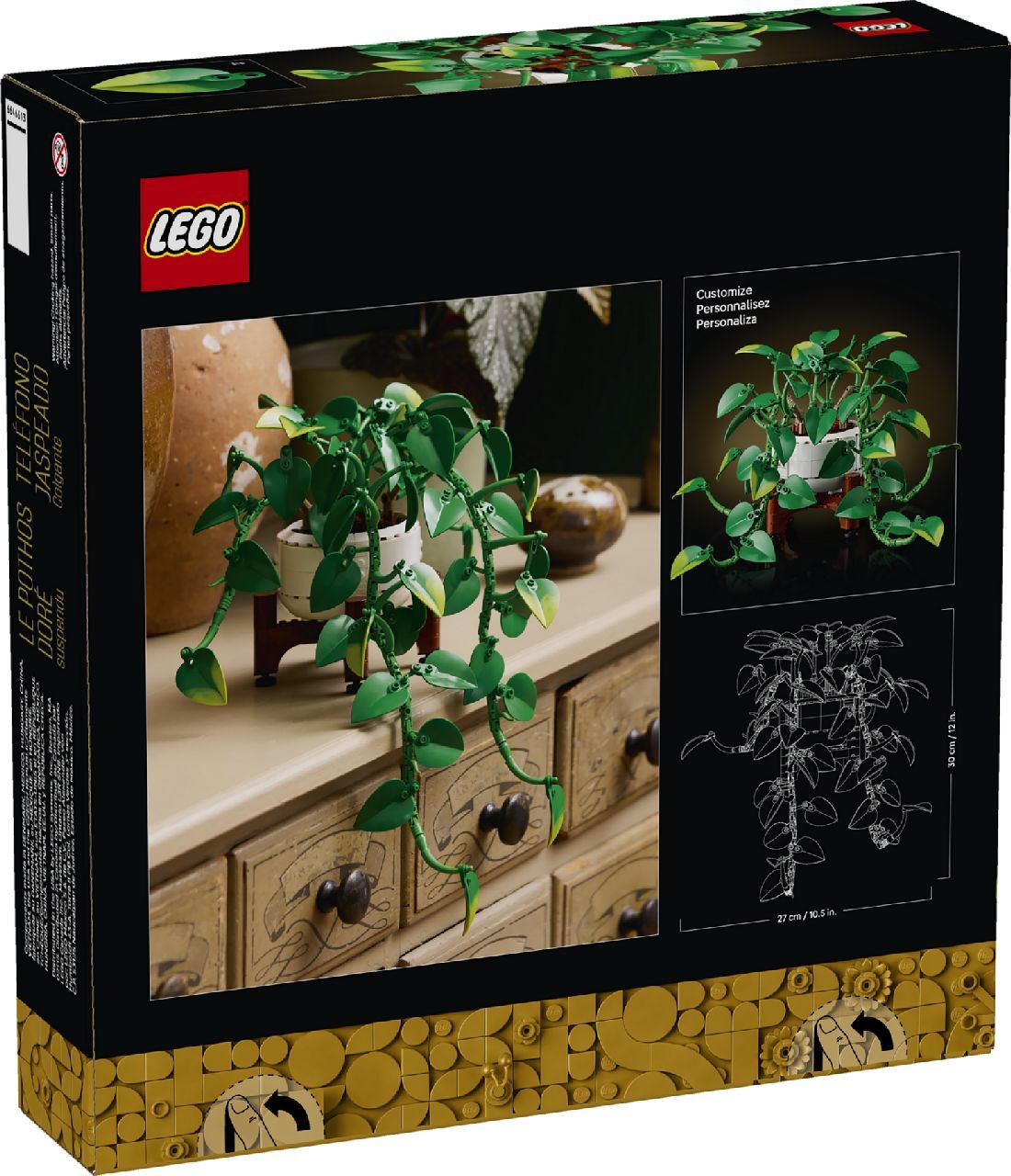 LEGO® Hanging Golden Pothos