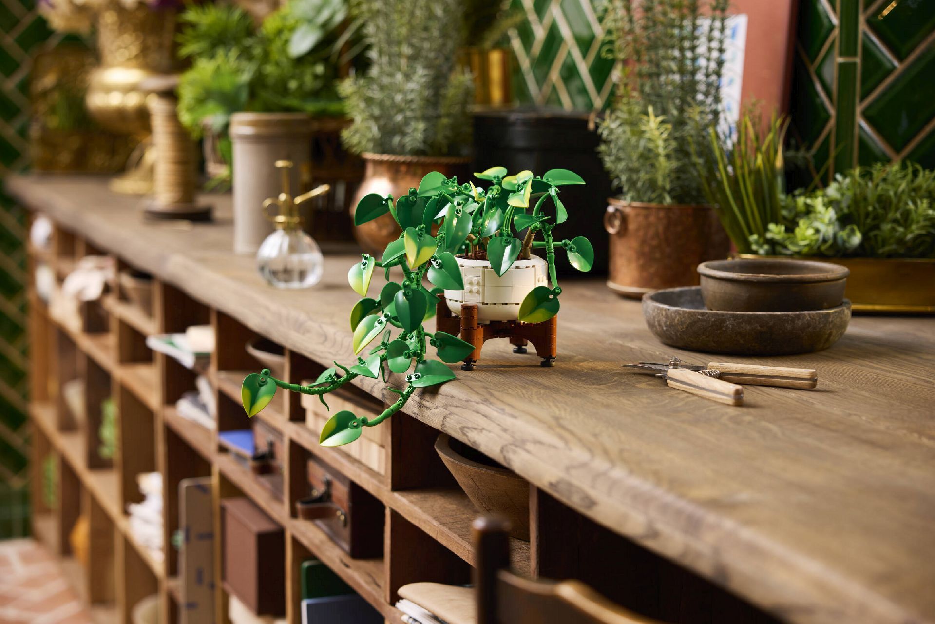 LEGO® Hanging Golden Pothos