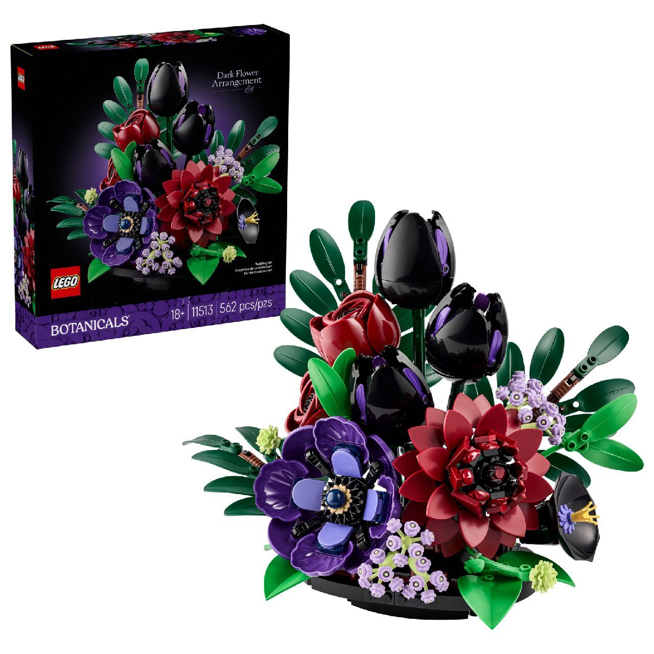 LEGO® Dark Flower Arrangement