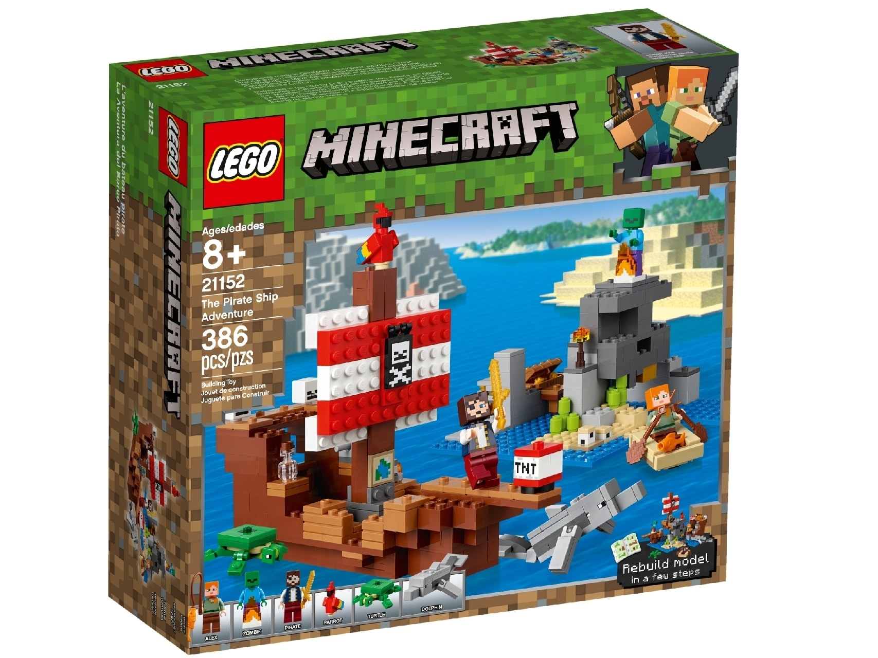 LEGO® Minecraft™ The Pirate Ship Adventure