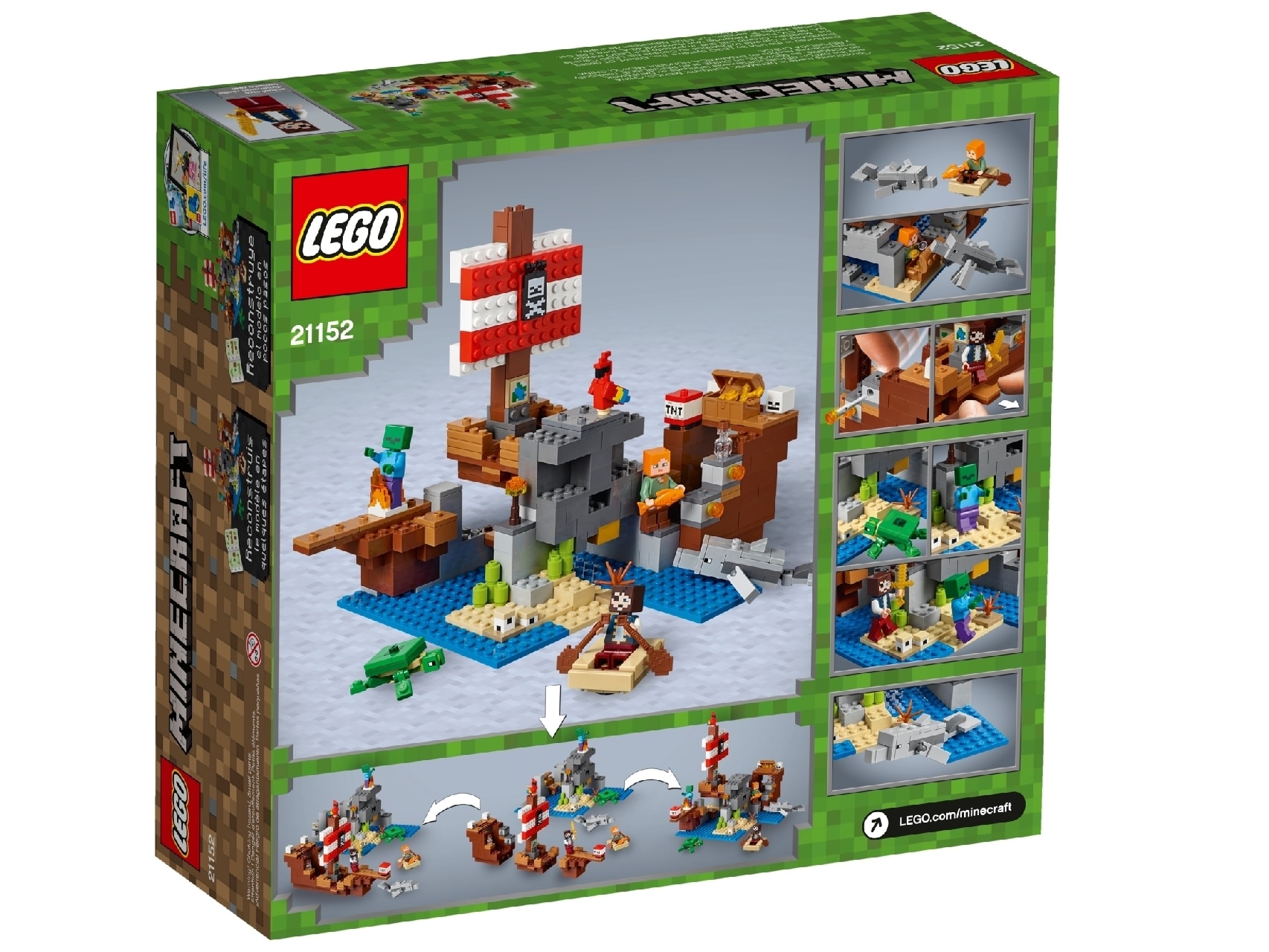 LEGO® Minecraft™ The Pirate Ship Adventure