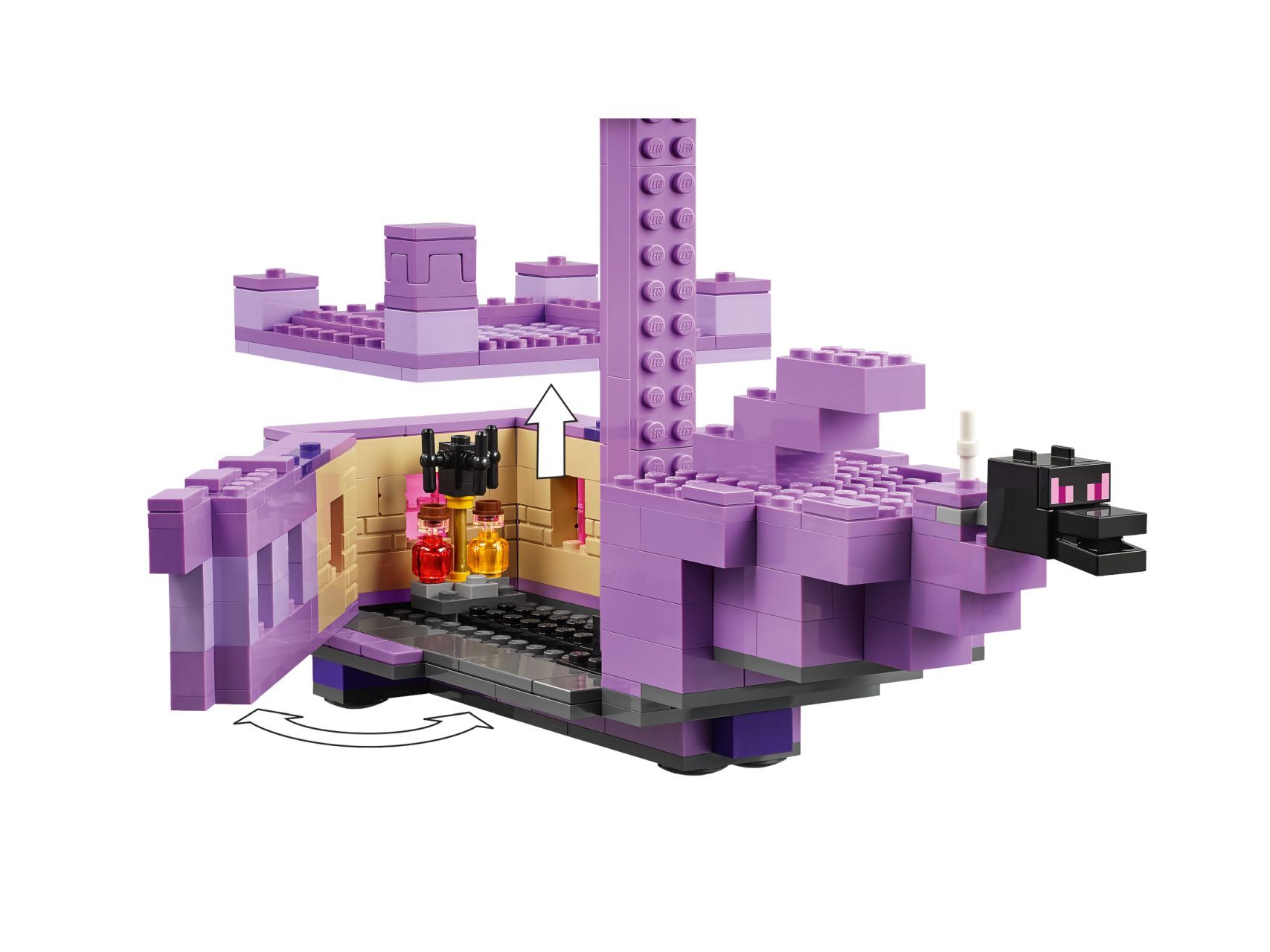 LEGO® The Ender Dragon and End Ship