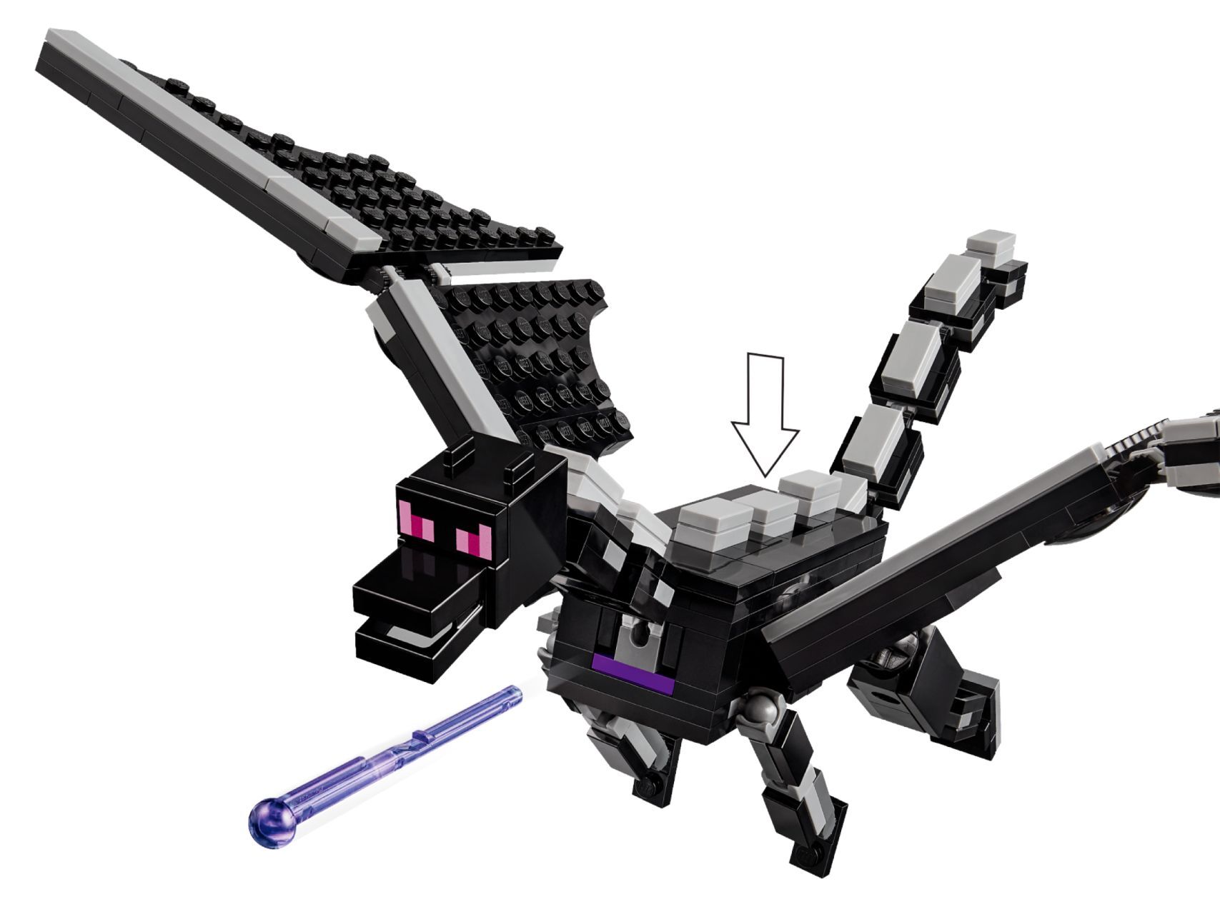 LEGO® The Ender Dragon and End Ship