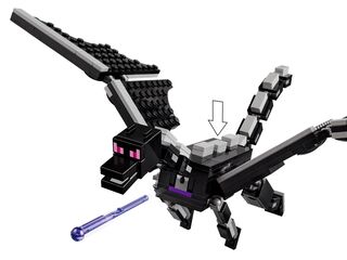 LEGO® The Ender Dragon and End Ship