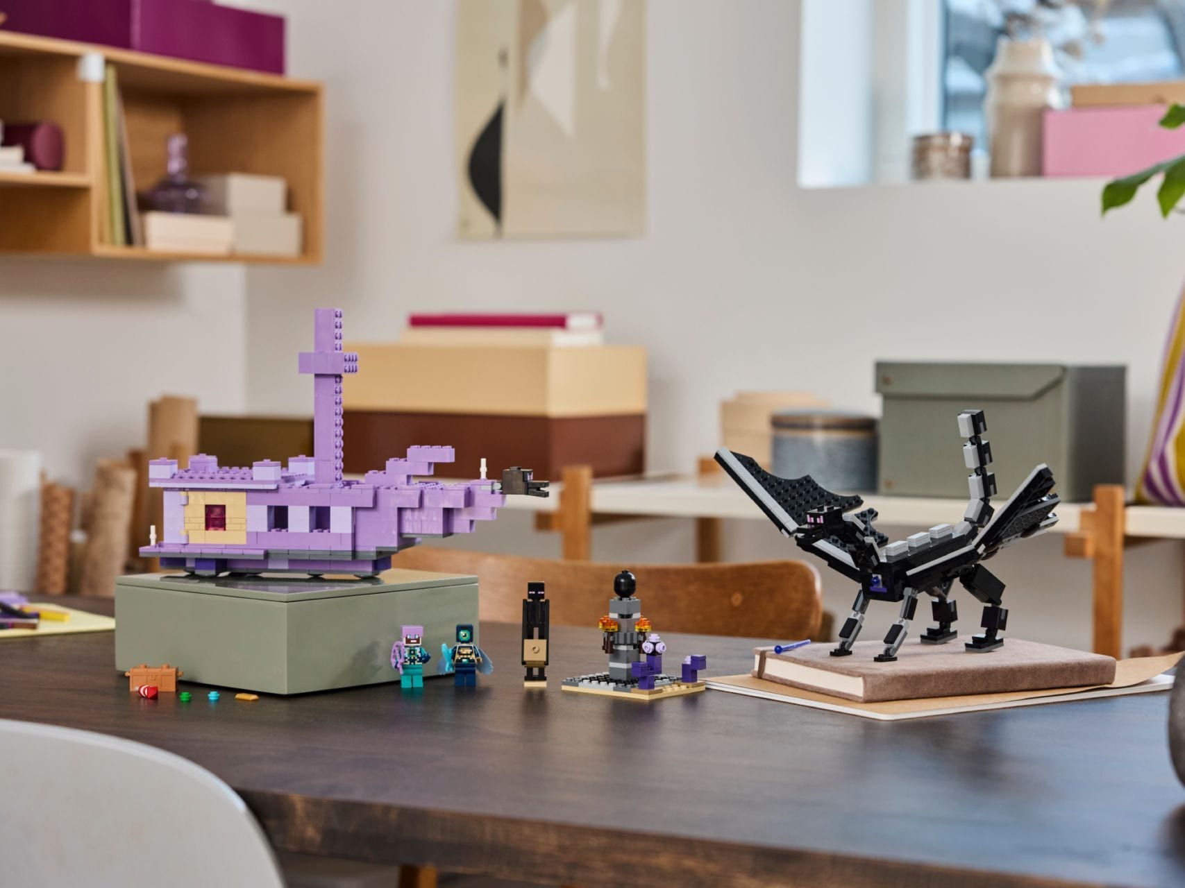 LEGO® The Ender Dragon and End Ship