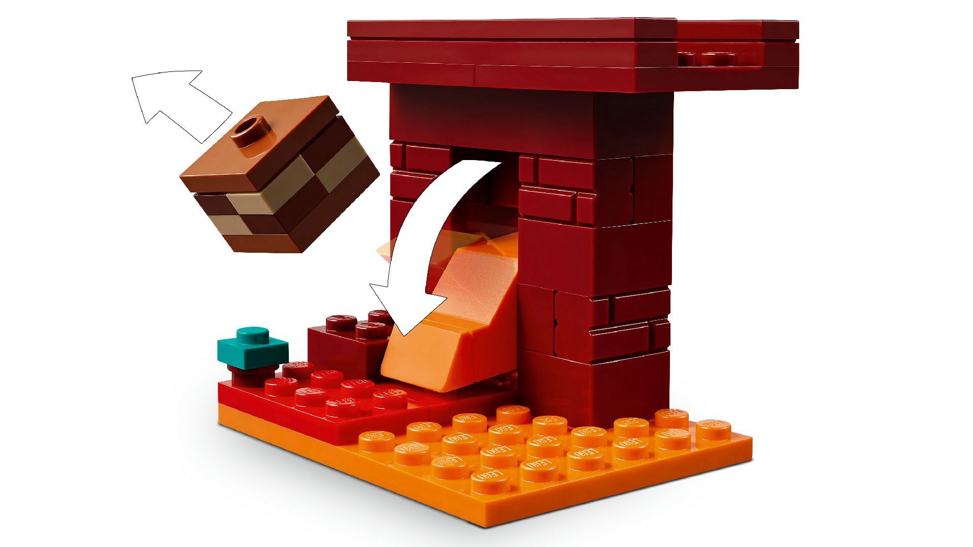 LEGO® The Nether Lava Battle