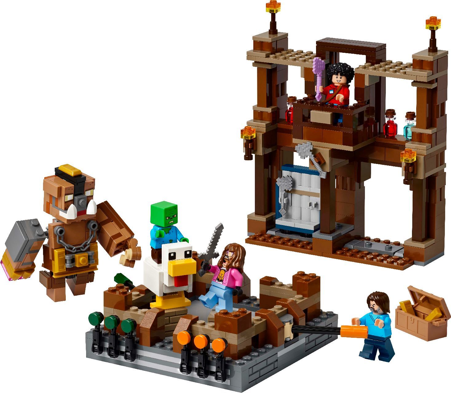 LEGO® Woodland Mansion Fighting Ring