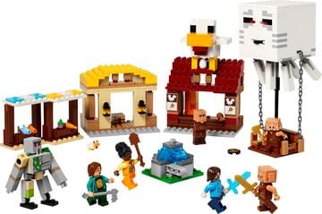 LEGO® The Ghast Balloon Village Attack