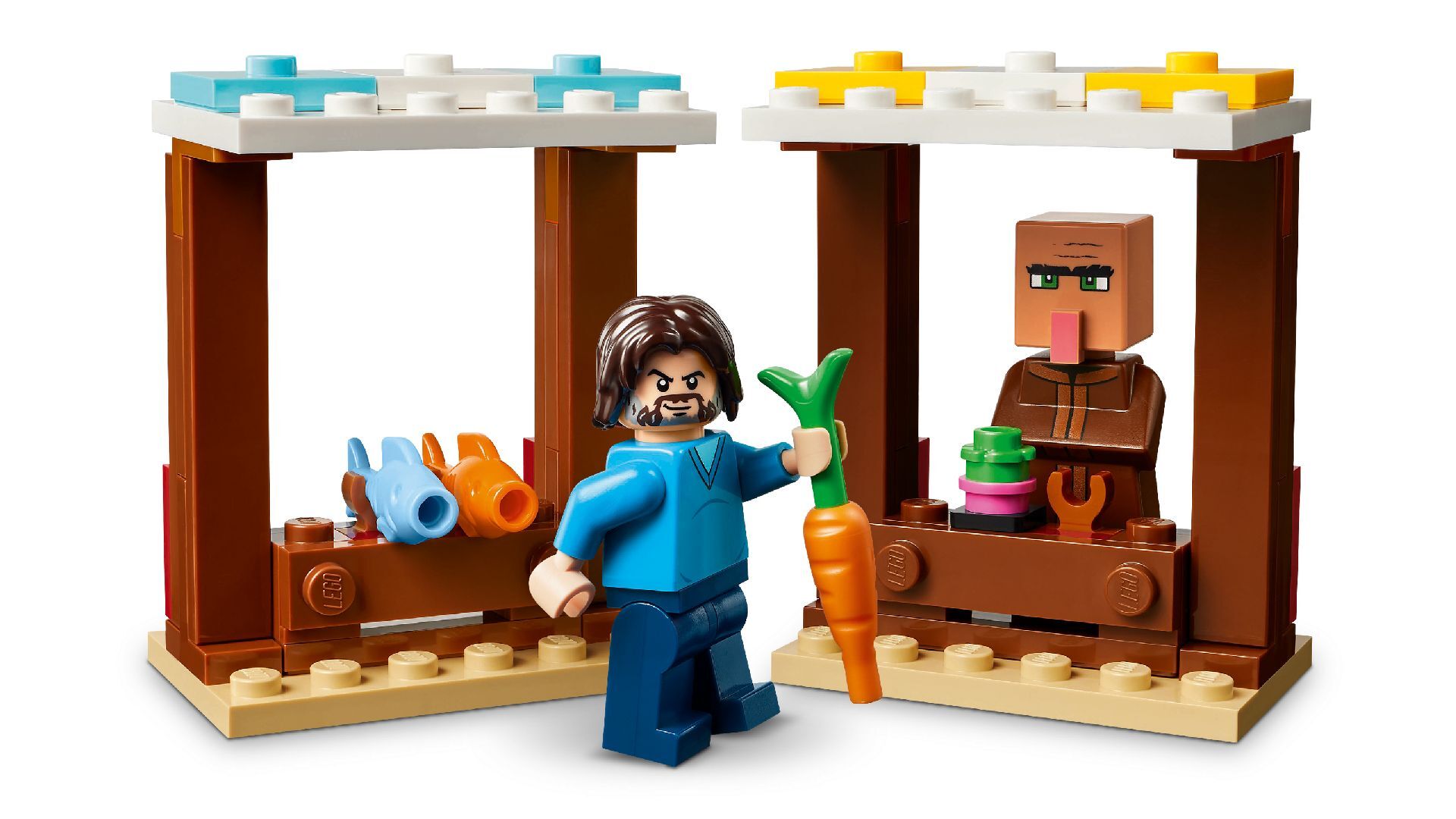 LEGO® The Ghast Balloon Village Attack