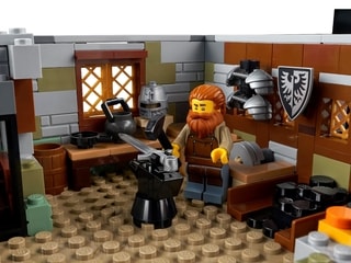 ليغو أيدياز مجموعة مشغل حدادة في القرون الوسطى