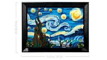 LEGO® Vincent van Gogh - The Starry Night