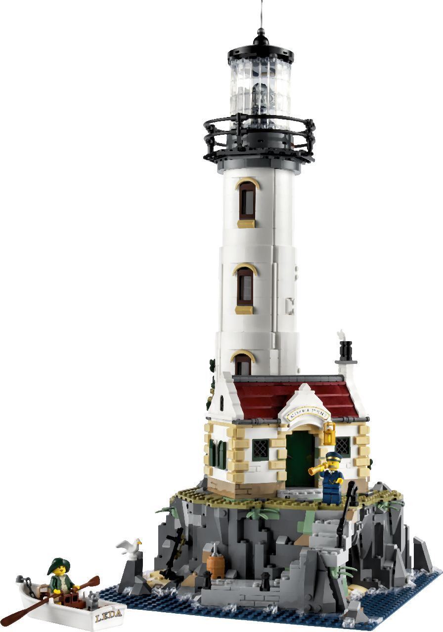 LEGO® Motorized Lighthouse
