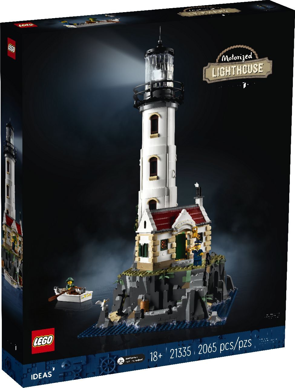 LEGO® Motorized Lighthouse