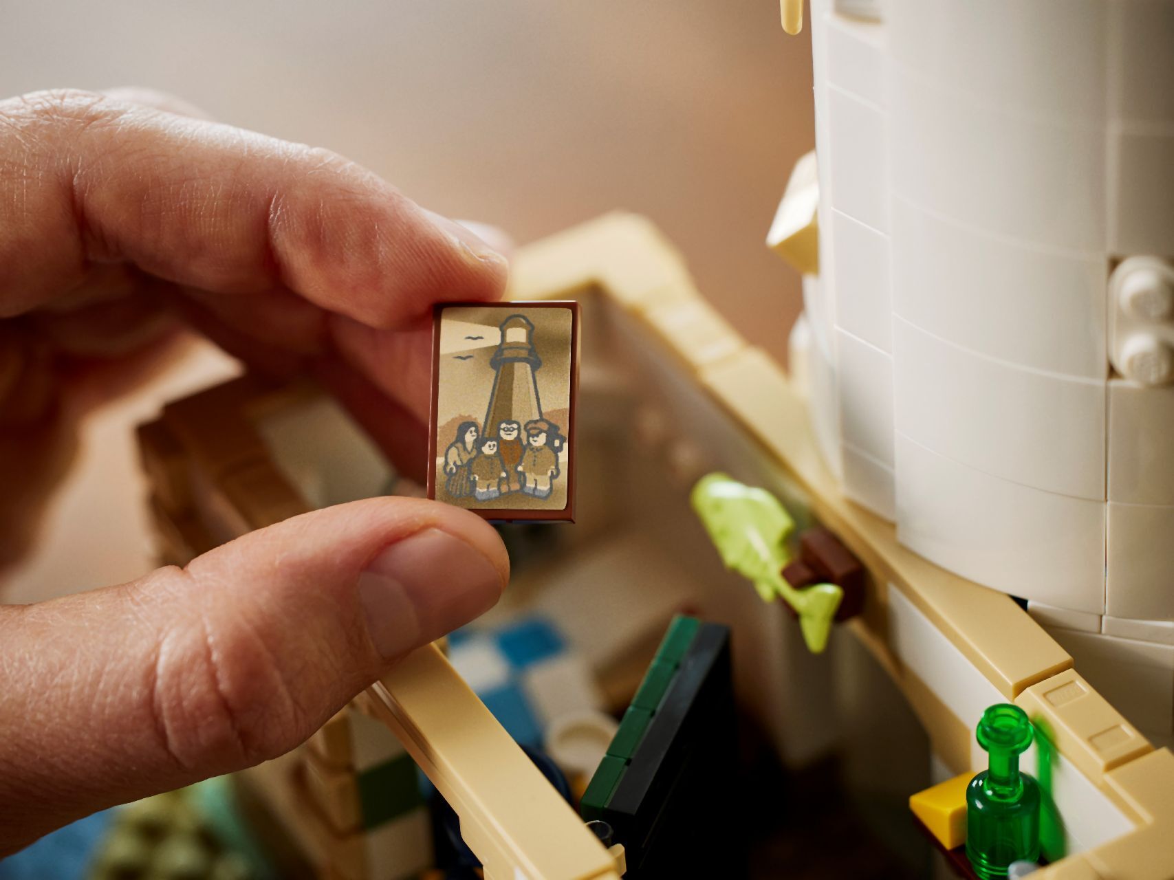 LEGO® Motorized Lighthouse